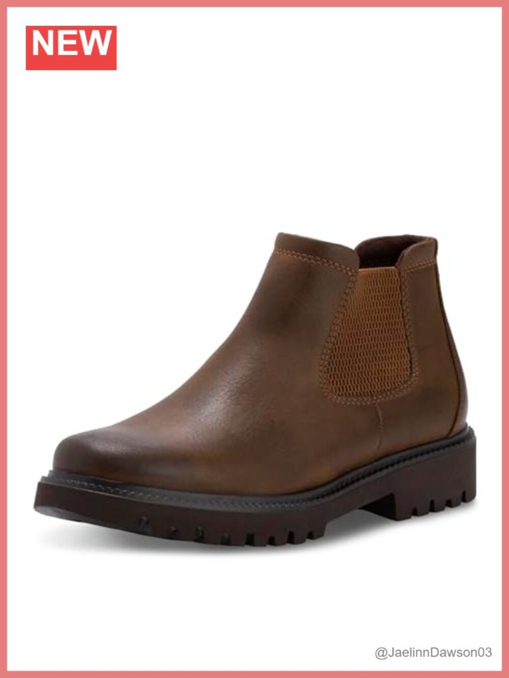 Women's Ankle Boots Chelsea Pull-On Block Heel Comfort Cushioned Insole